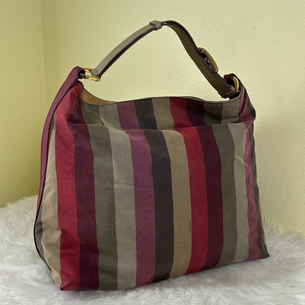 💯Authentic Fendi Striped Multicolor Hobo Bag🍀 - Picture 14 of 16